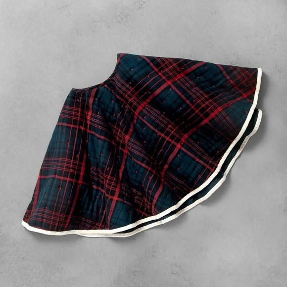 Hearth & Hand navy and Red Plaid Holiday Pillows - Picture 2 of 6